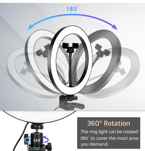Selfie Ring Light with Tripod
