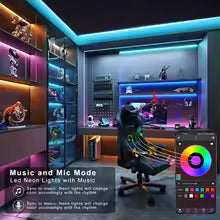 LED Strip Lights 5m — Music Sync
